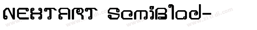 NEXTART SemiBlod字体转换